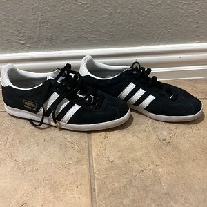 Black suede Adidas Gazelle OG